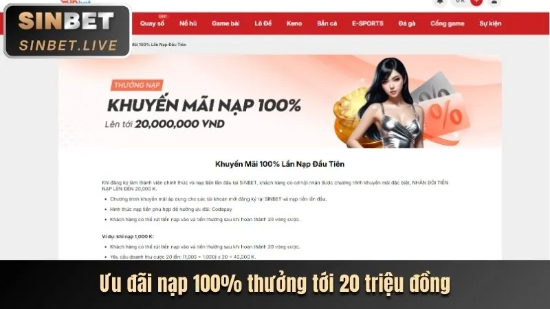 Khuyến mãi hoàn trả cá cược thể thao link new88